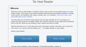 Tar Heel Reader 