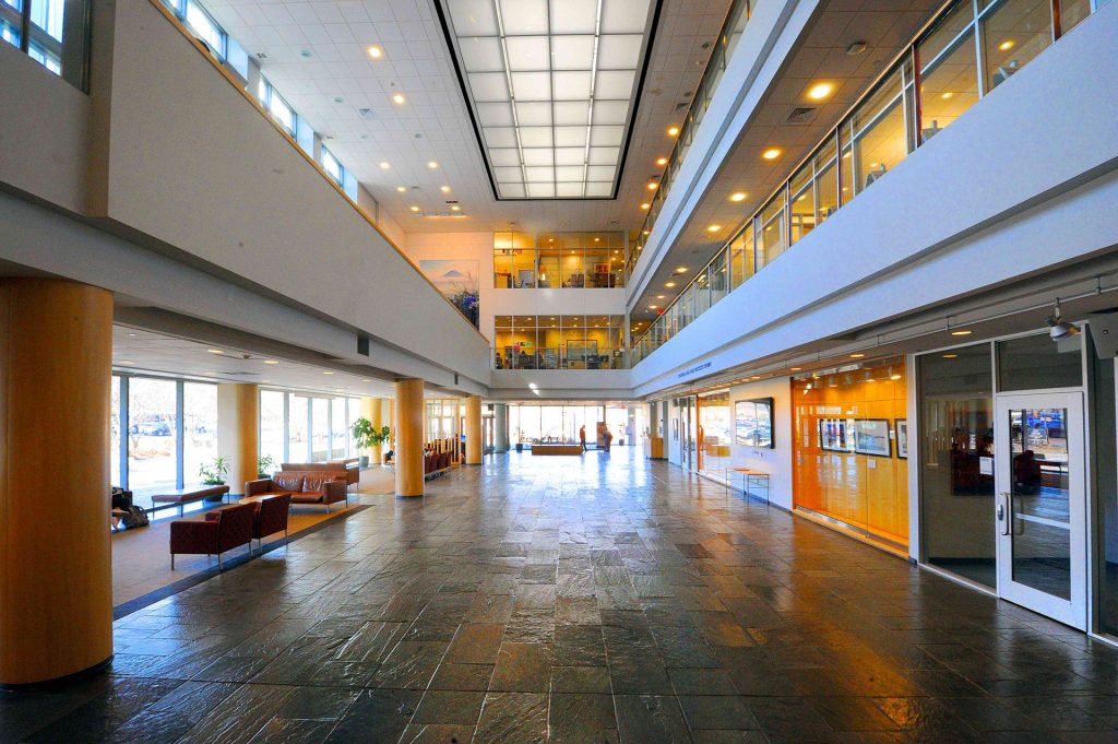 FedEx Global Education Center atrium