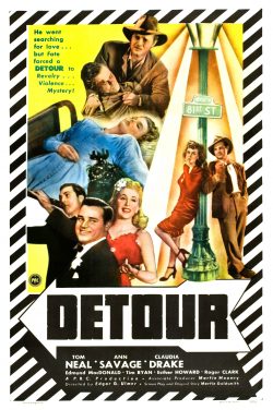 "Detour" (1945) movie poster