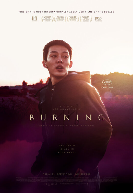 “Burning” (2018) movie poster