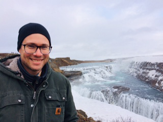 Kevin Marinelli in Iceland.