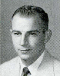 Black and white photo of Frank Ivy Carroll