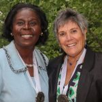 Recipients of the GAA's 2022 Distinguished Service Medals are Patricia Ann Timmons-Goodson ’76 (’79 JD) and Terry Ellen Rhodes ’78.