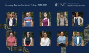 Photo collection of incoming Royster Fellows