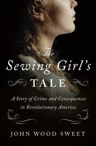 The book cover for The Sewing Girl's Tale.